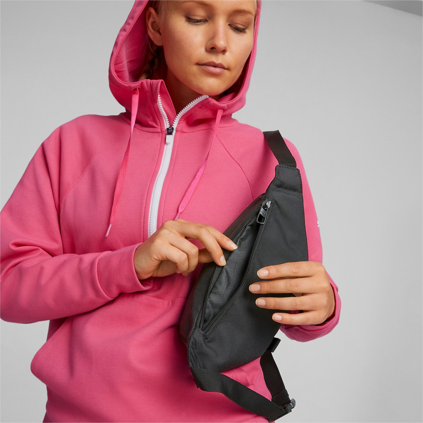 Puma Deck Waist Sports Bag 079187 01 black