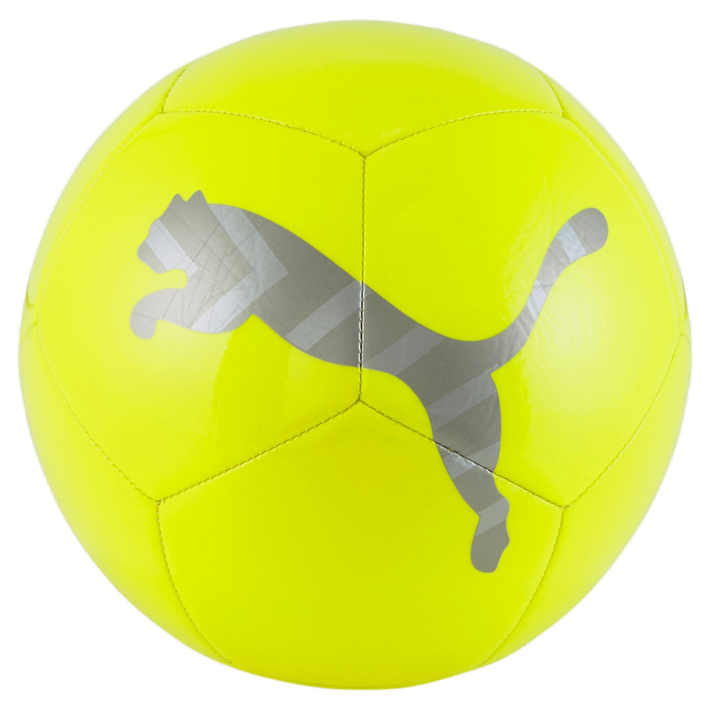 Puma Icon 083993-03 fluo yellow-aged silver football ball Size 5