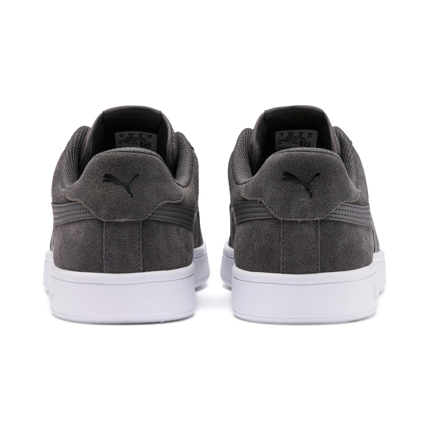 Puma Men's Smash v2 Low-Top Sneakers 364989 32 castlerock-black-white