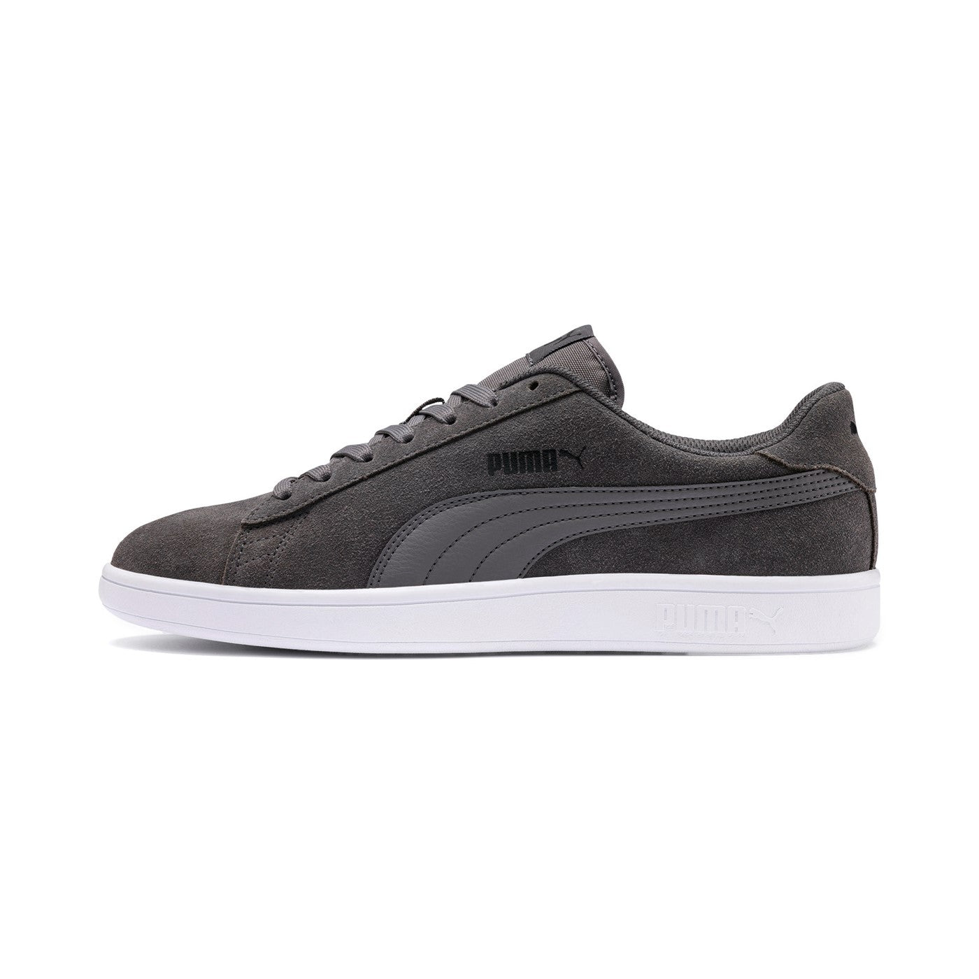 Puma Men's Smash v2 Low-Top Sneakers 364989 32 castlerock-black-white
