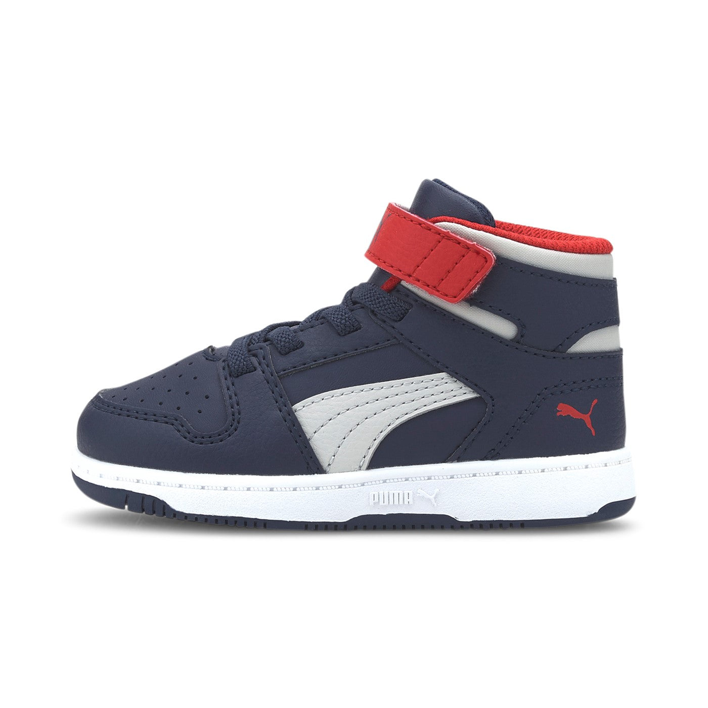 Puma Rebound Layup 370489 04 blue children's sneakers