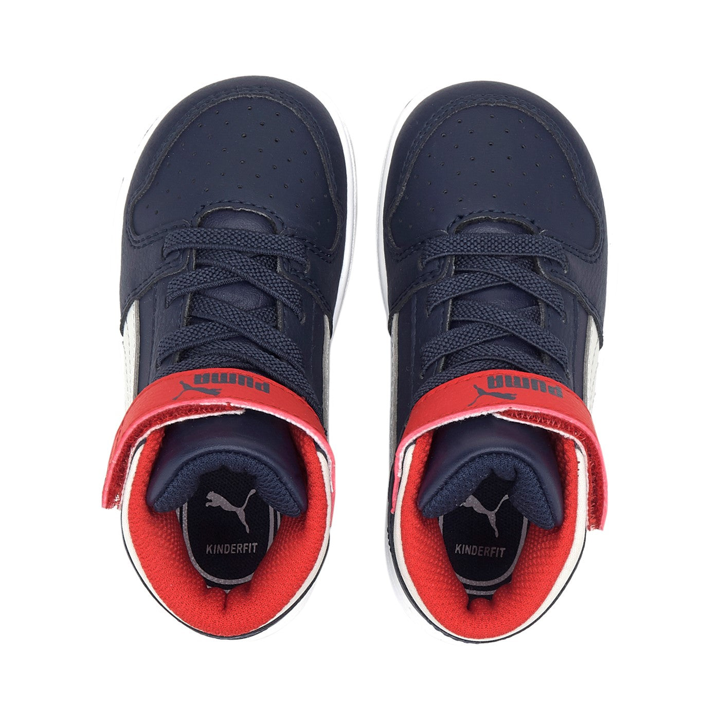 Puma Rebound Layup 370489 04 blue children's sneakers