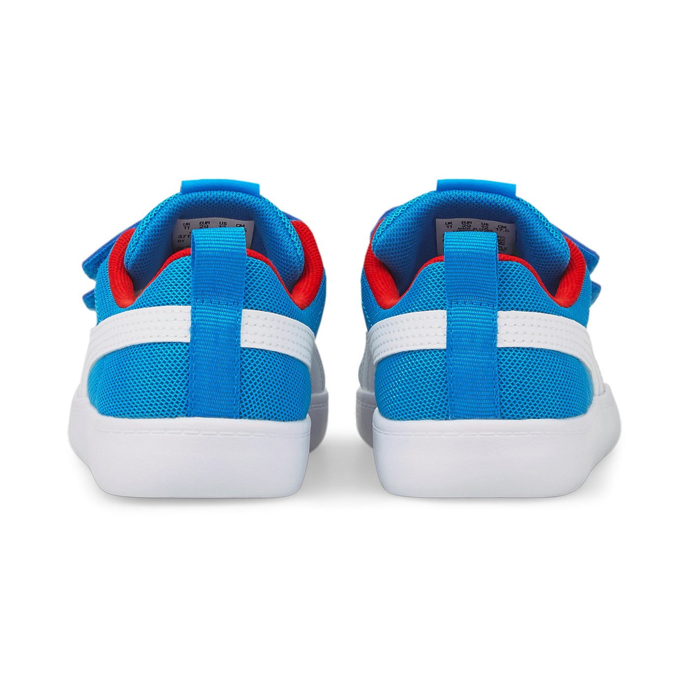 Puma Courtflex v2 Mesh V PS children's sneakers 371758 10 blue white