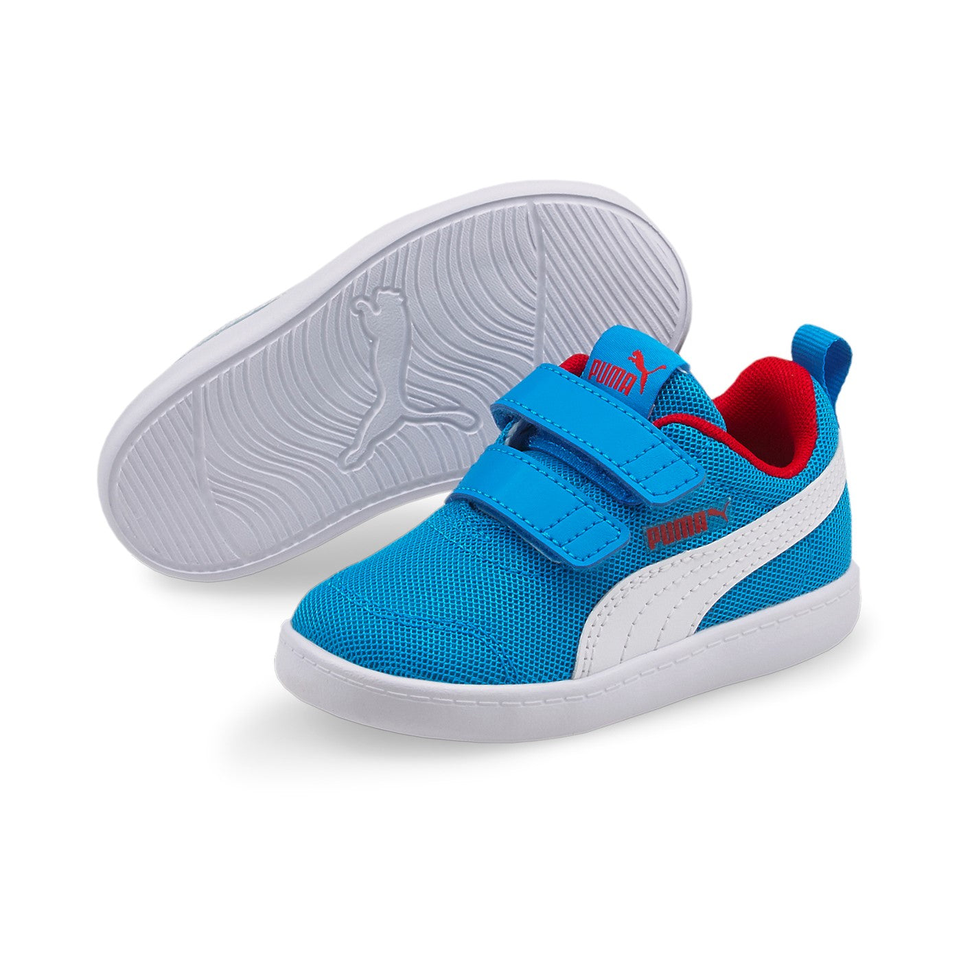 Puma Courtflex V2 Mesh V Inf 371759 10 baby sneakers blue-white