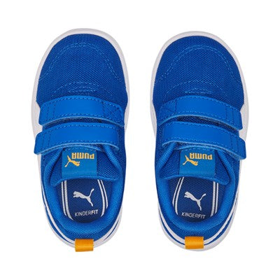 Puma kids' breathable mesh sneakers Courtflex v2 V Inf 371759-14 victoria blue-white-zinnia