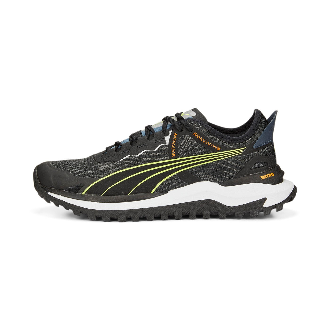 Puma trail shoe Voyage Nitro 2 376919 04 black-light lime