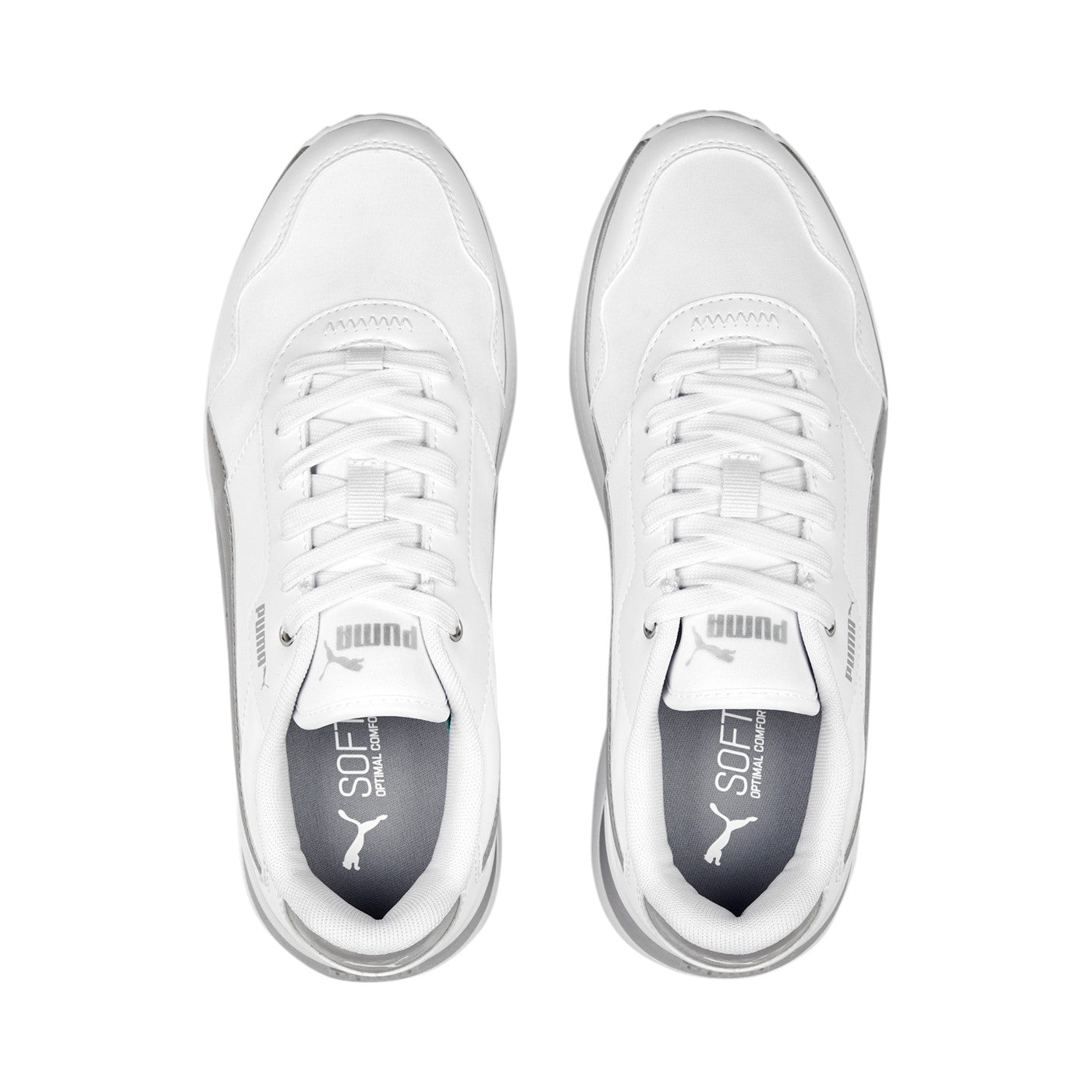 Puma women's sneakers R78 Voyage Space Metallics 391130 02 white-silver