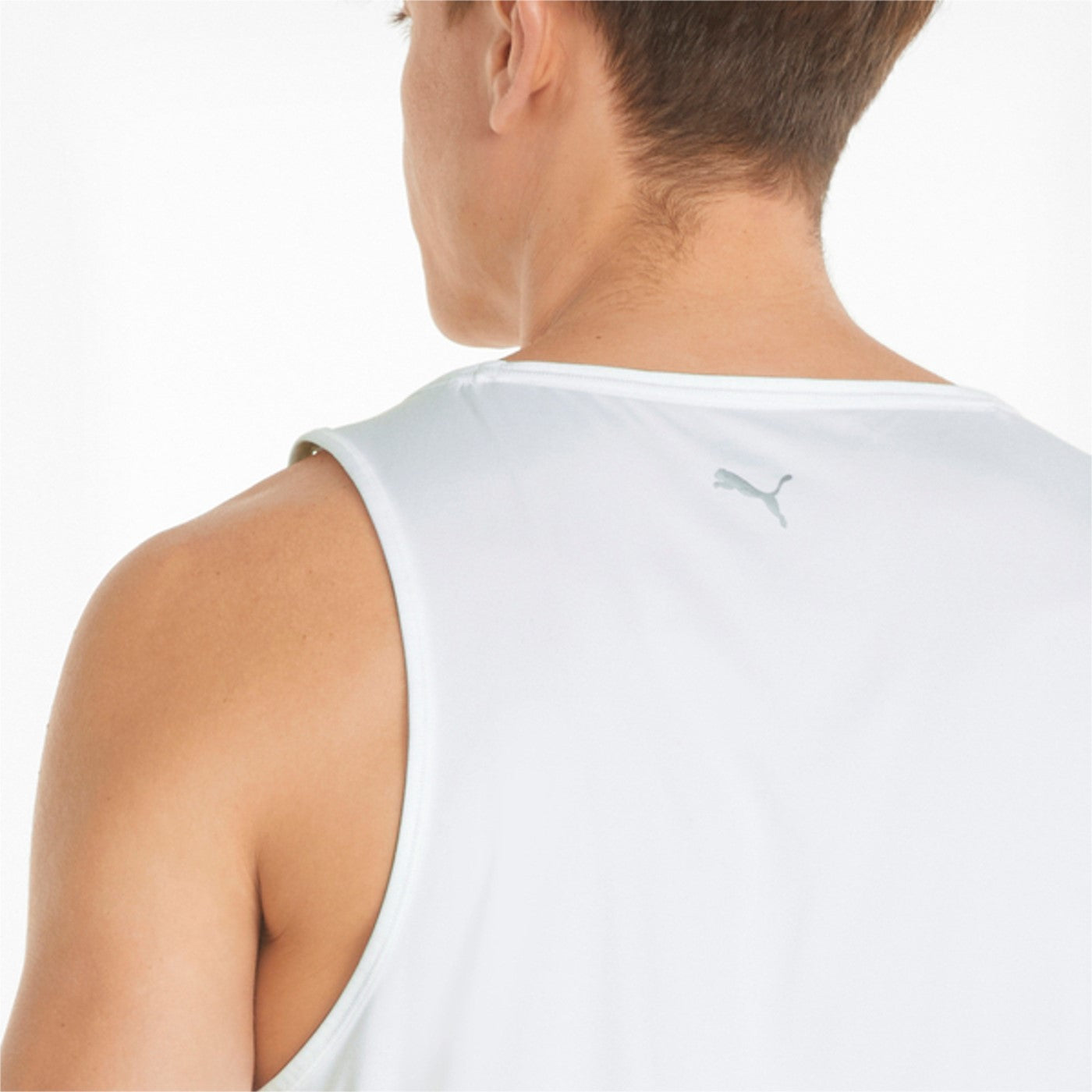 Puma Men's Run Cloudspun Tank Top 521398 02 White
