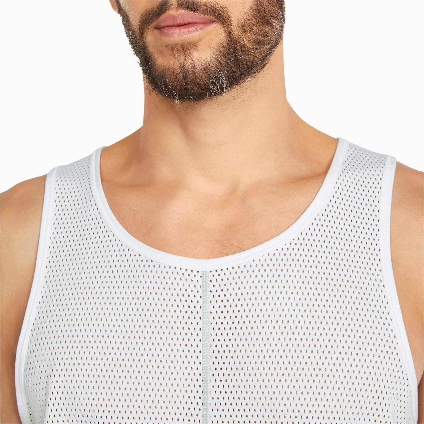 Puma Men's Run Cloudspun Tank Top 521398 02 White