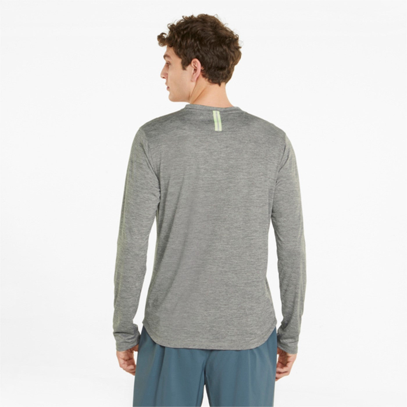 Puma T-shirt Run long sleeve 521403 03 medium gray heather