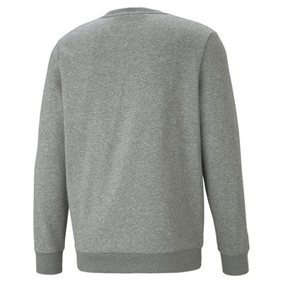 Puma ESS+ 2 Col Big Logo Crew FL Sweatshirt 586762 54 black-tangerine