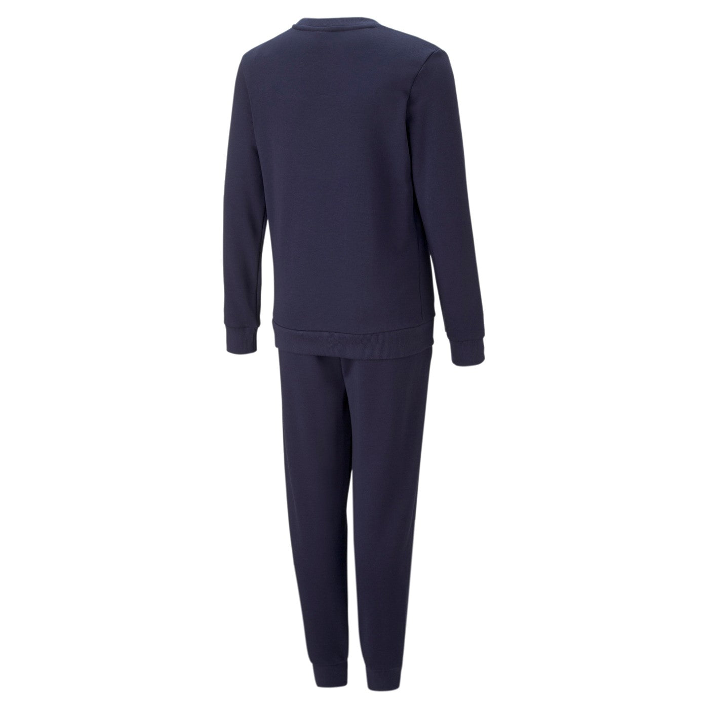 Puma boys' tracksuit with crew neck sweatshirt and ankle cuff trousers Logo Sweat TR B 670885 06 blue