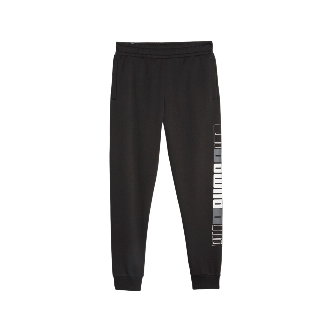 Puma Men's Fleece Cotton Sport Pants Logo Lab 675920-01 Black