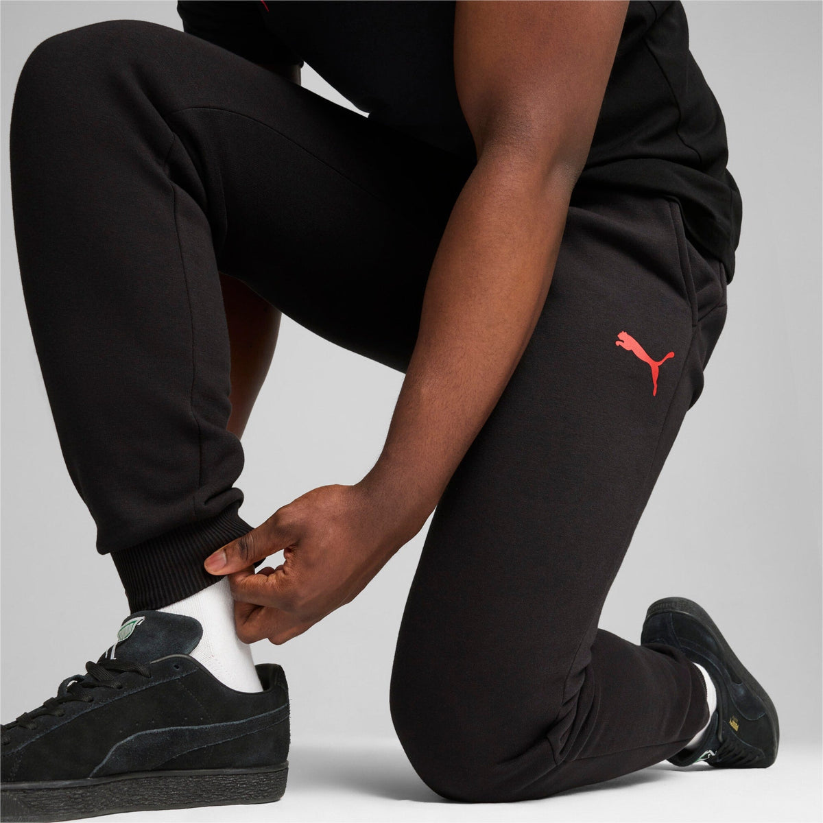 Puma Pantaloni Tuta ftblEssentials ACM Milan Neri 2024/2025