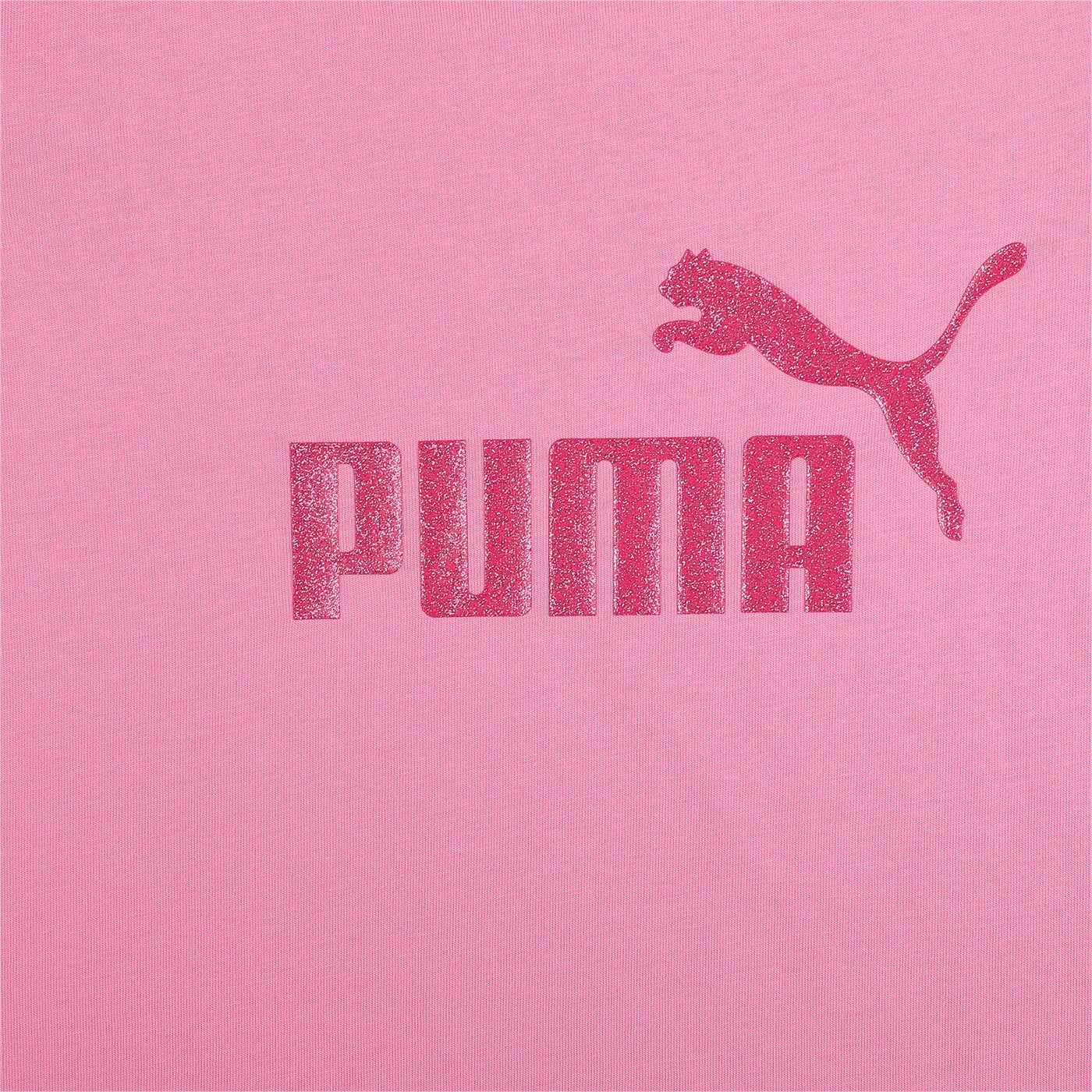Puma Girls' Cotton T-Shirt and Shorts Set 846936 15 Opera Mauve