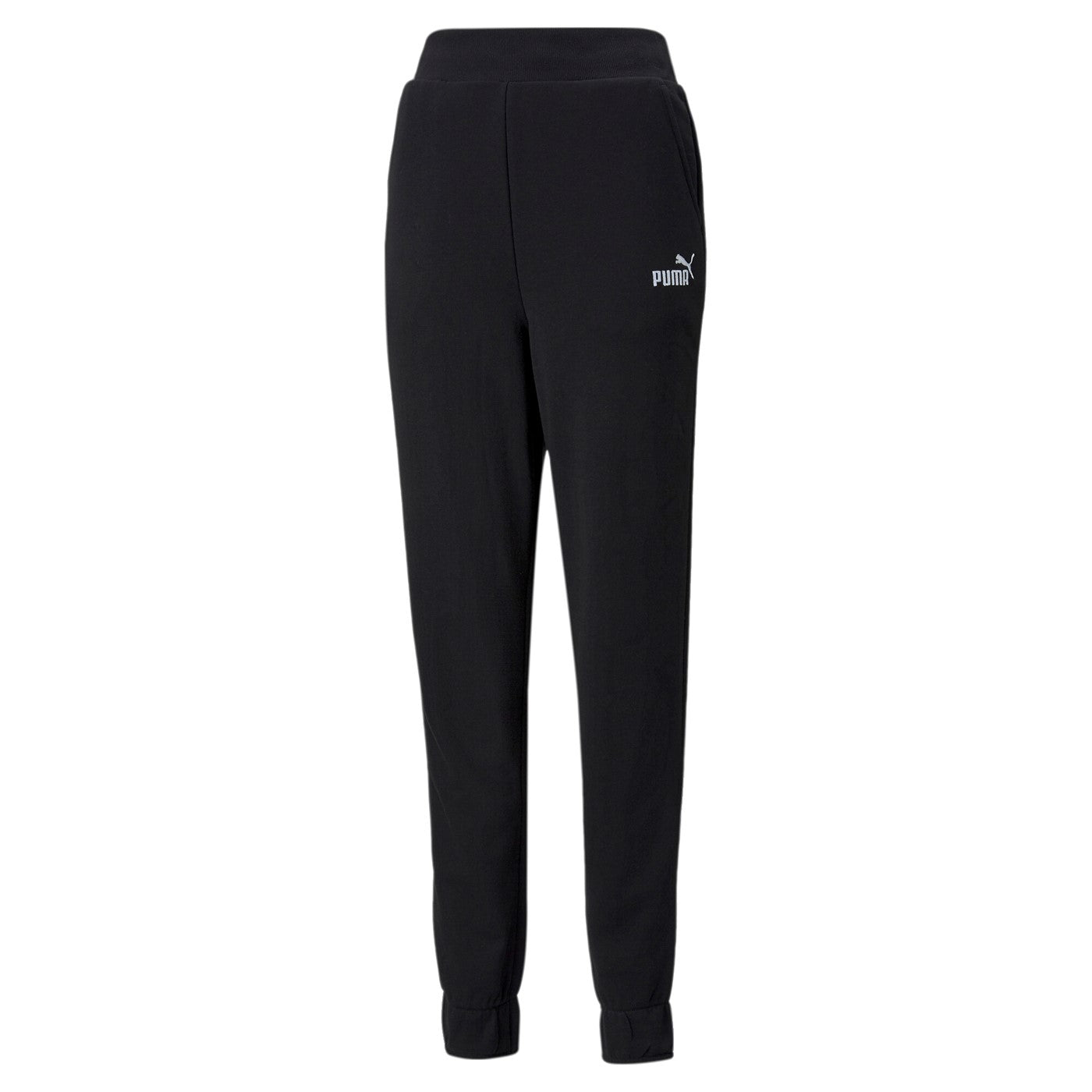 Puma women's sports pants with cuff ESS+ Embroidery High-Waist Pants TR cl 847093-01 black