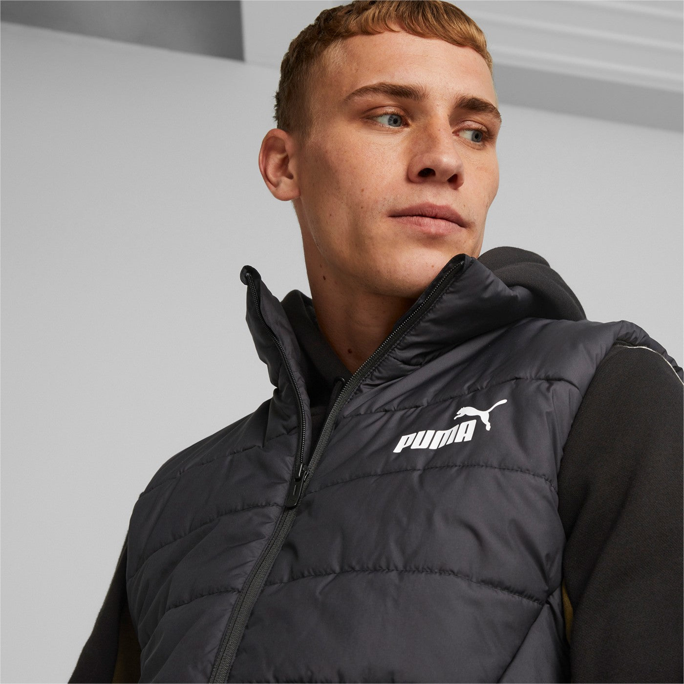 Puma Men's Ess Padded Vest 848939 01 Black