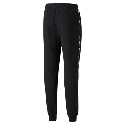 Puma sweatshirt pants with side stripe and cuff at the bottom ESS+ Tape Sweatpants FL cl 849042 01 black