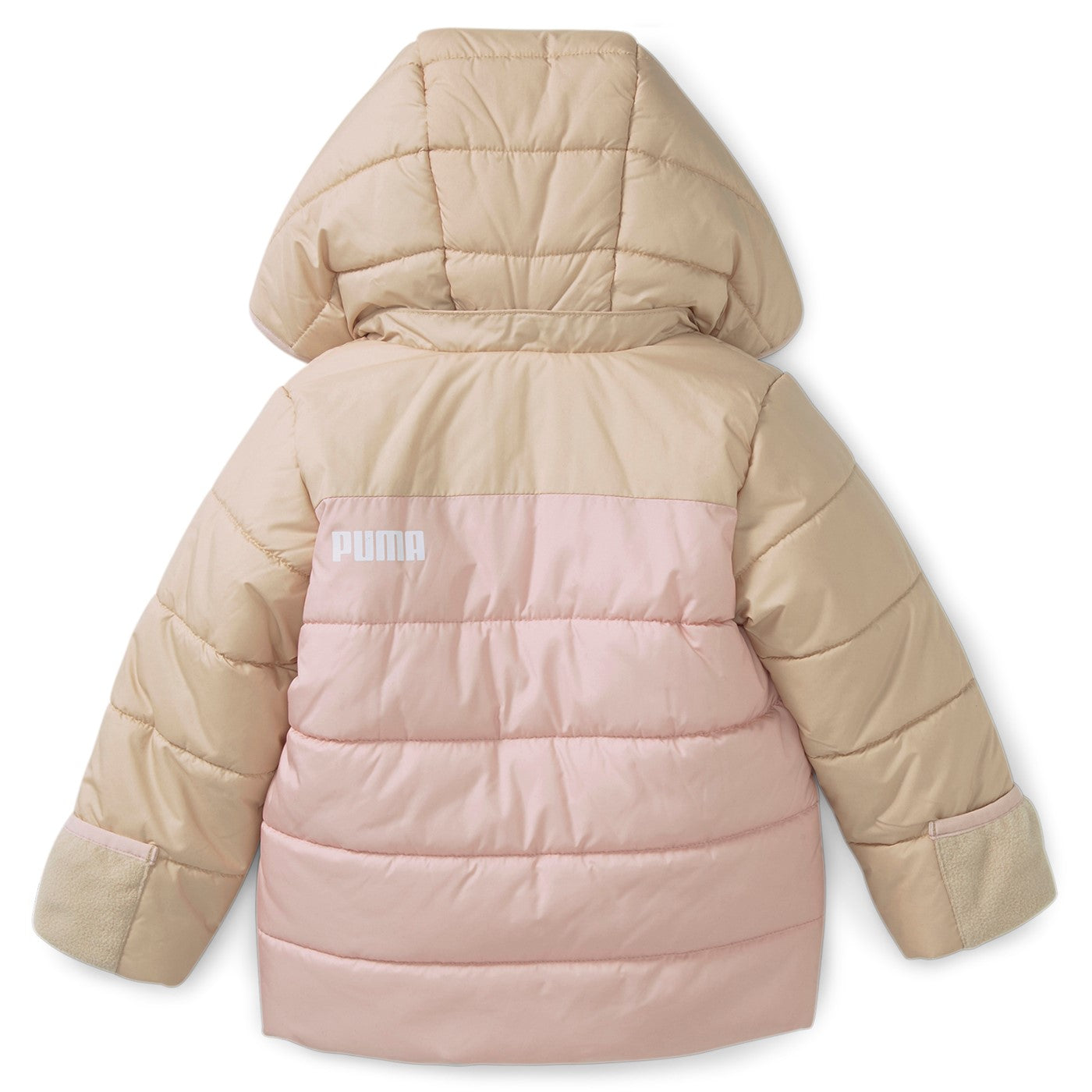 Puma Girls' Hooded Padded Jacket Minicats Hooded Padded 849873 67 light sand