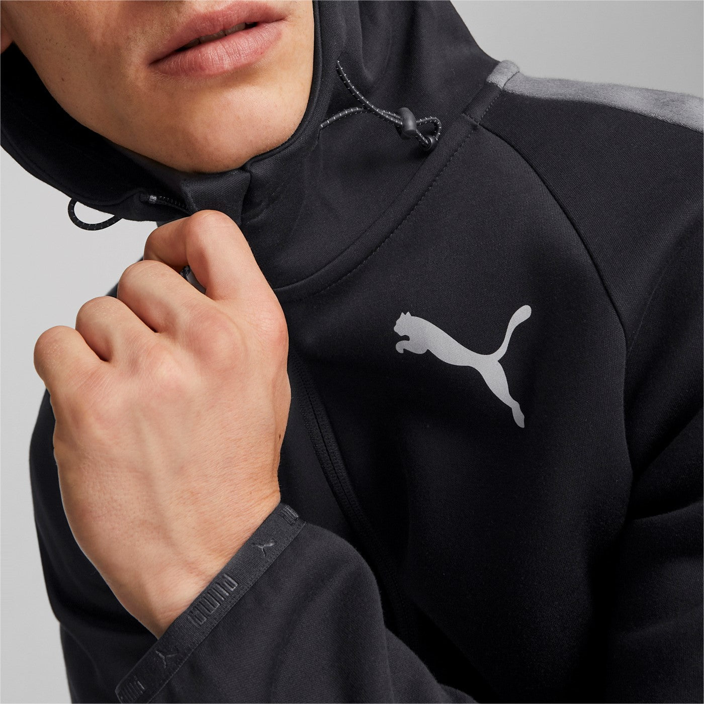 Puma Hoodie Evostripe Full-Zip Hoodie 849915 01 black