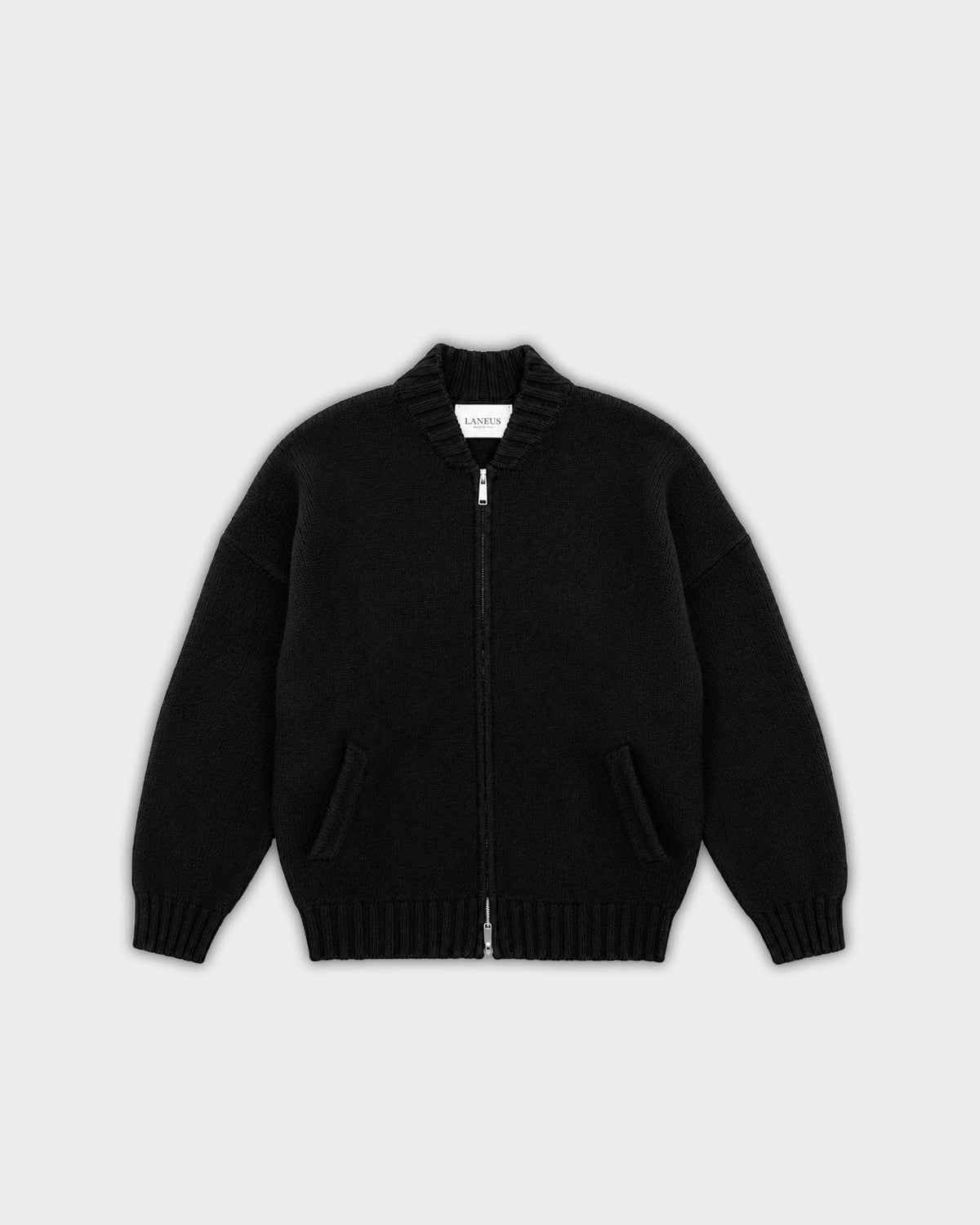 Bomber Over In Maglia Nero