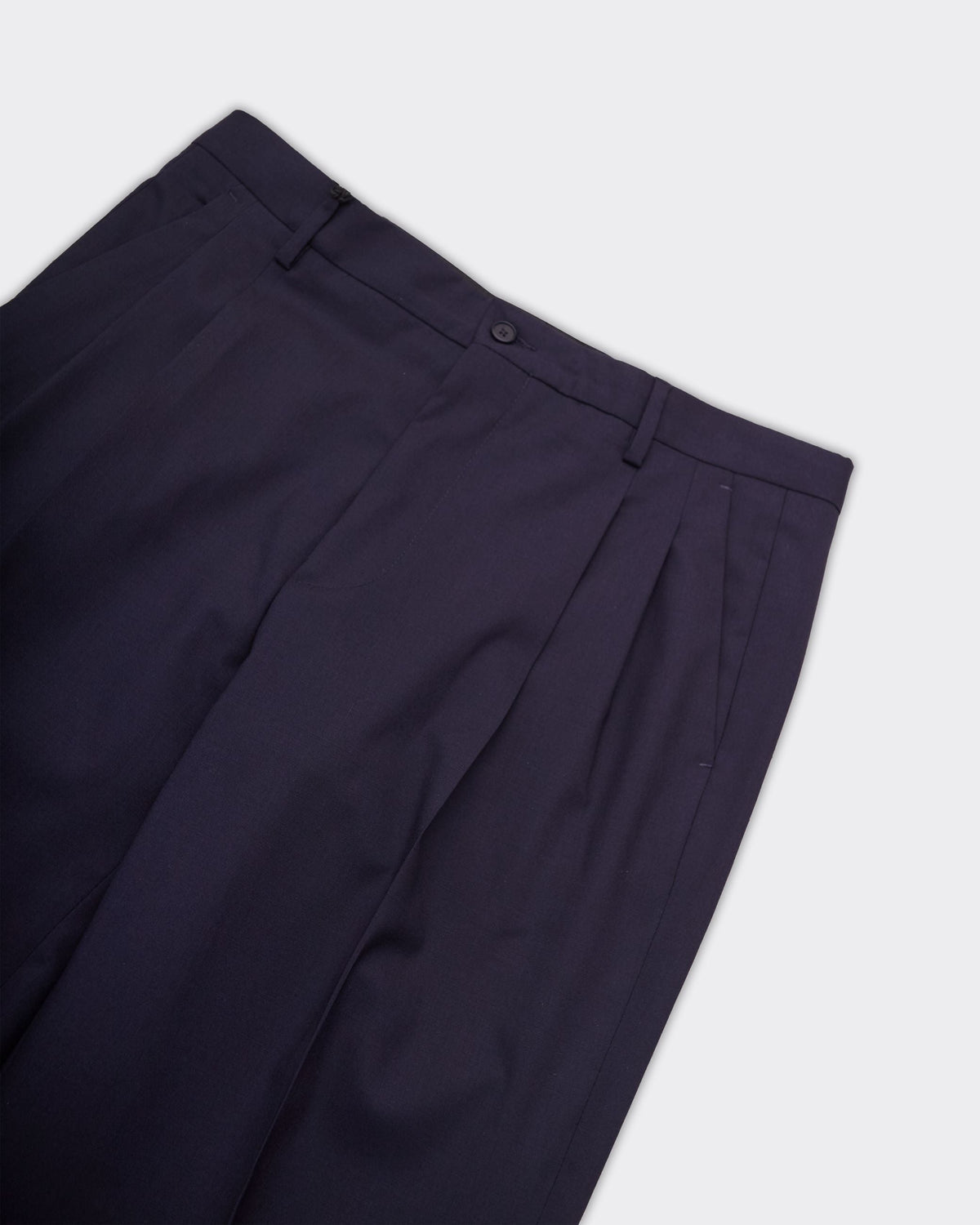 Pantalone Sartoriale Relax Fit Blu