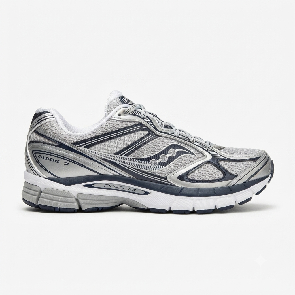 Saucony scarpa sneakers uomo ProGrid Guide 7 S101493-1002 grigia