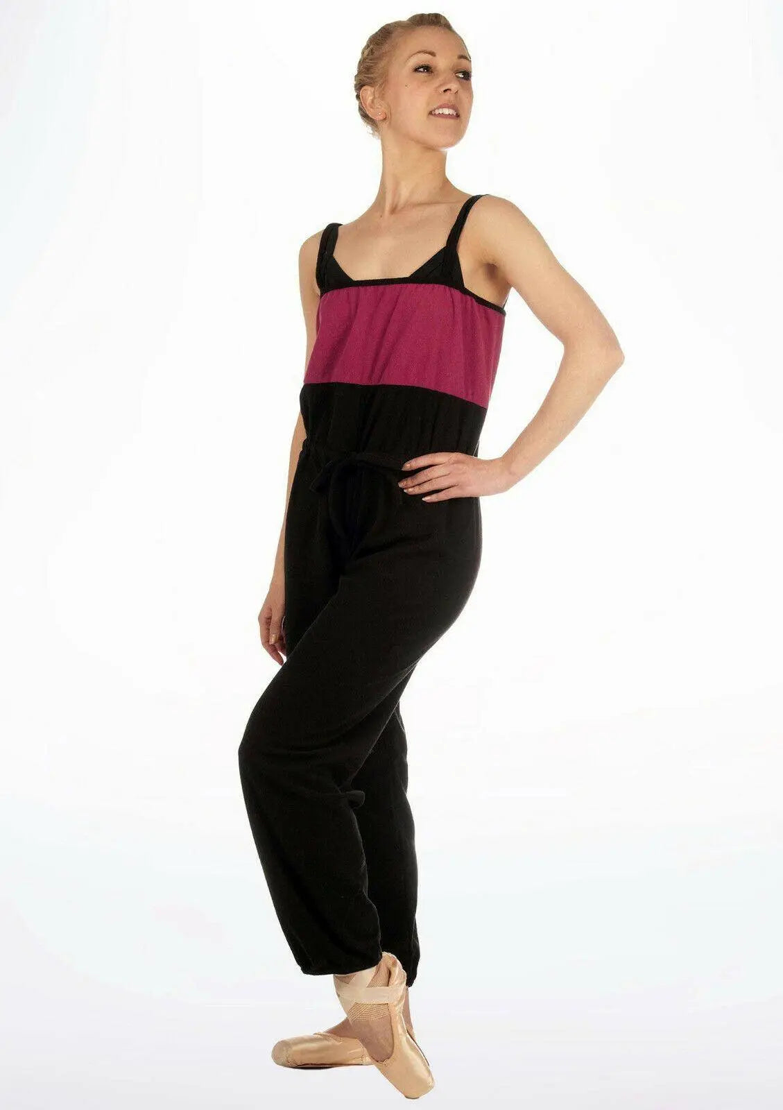 Sansha GABY unitard E04F tuta warmup salopette per Ballerine Danza Classica