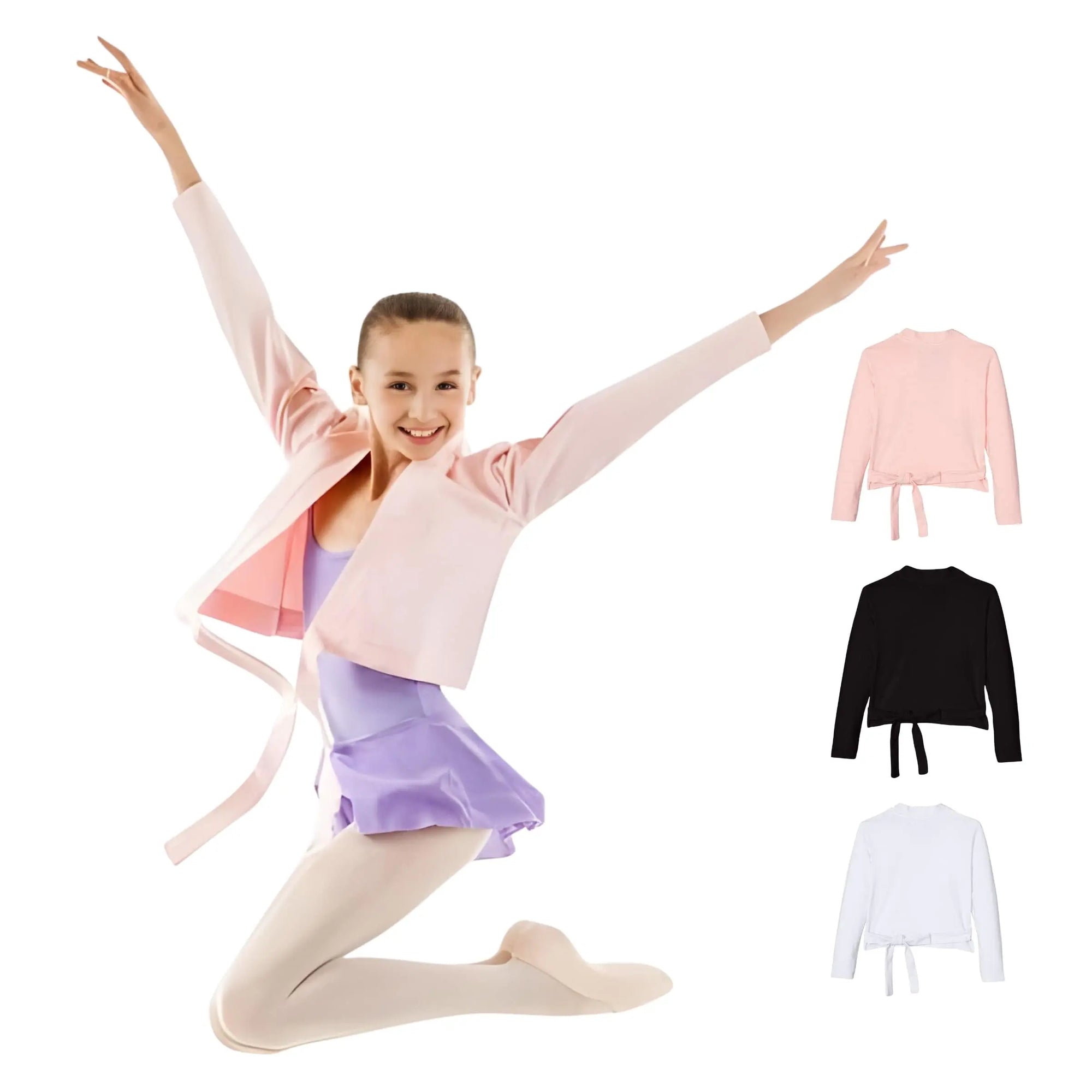 Scaldacuore Danza Classica Candy incrociato cotone elastico