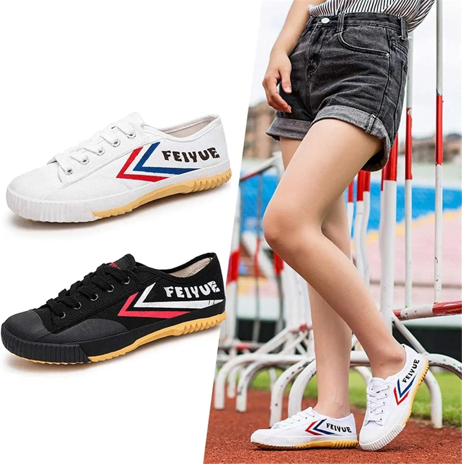 Feiyue scarpe allenamento Arti Marziali KungFu Wushu Shaolin Tai Chi