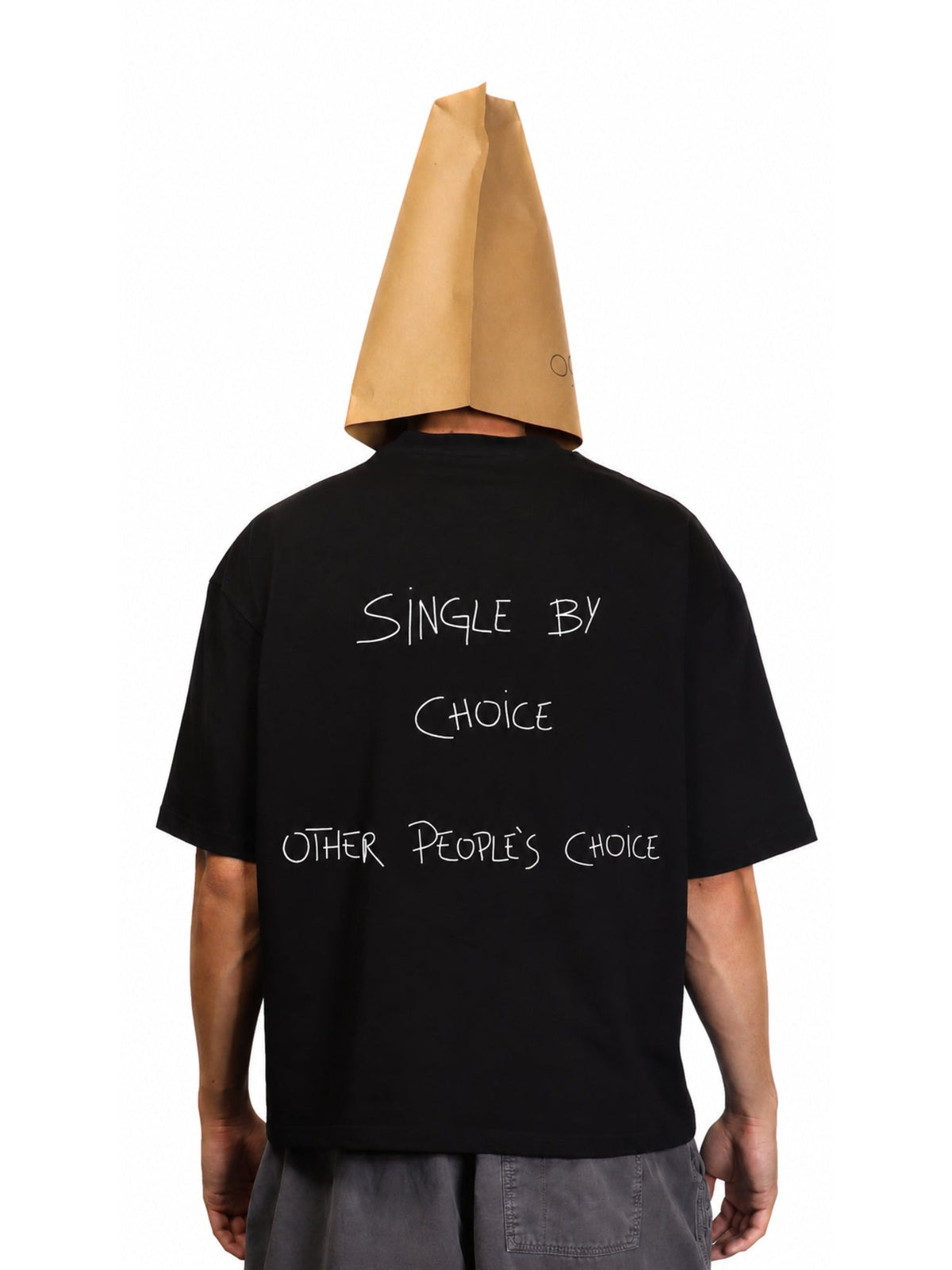 Pogostore.it Single By Choice Tee SINGLE-BLK-S Nero e Bianco - T-shirt
