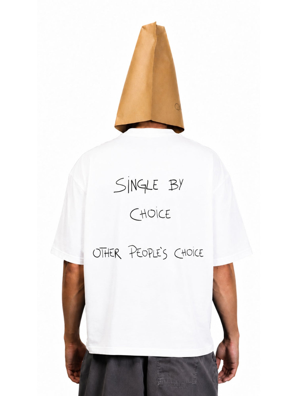 Pogostore.it Single By Choice Tee SINGLE-BLK-S Nero e Bianco - T-shirt