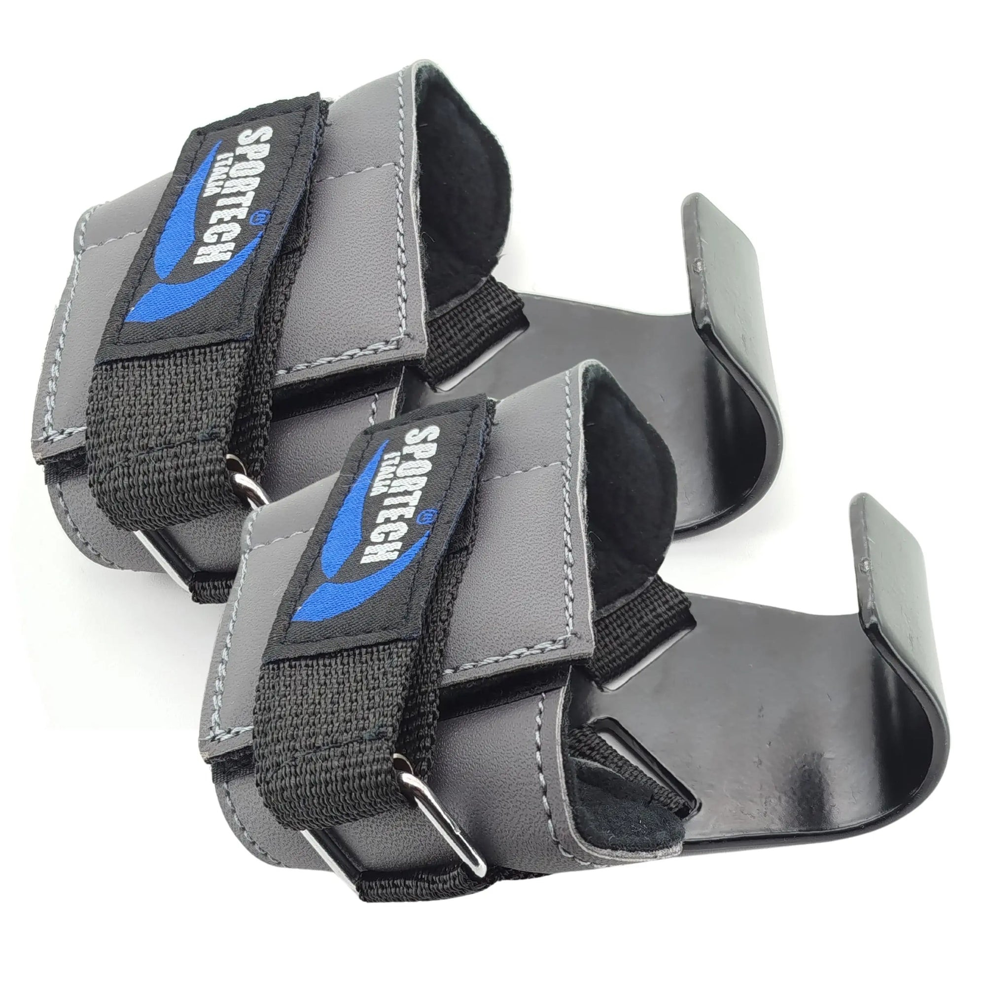 Ganci Palestra con imbottitura Hand Grip Versa Gripps Sollevamento Pesi Bodybuilding (Grey)
