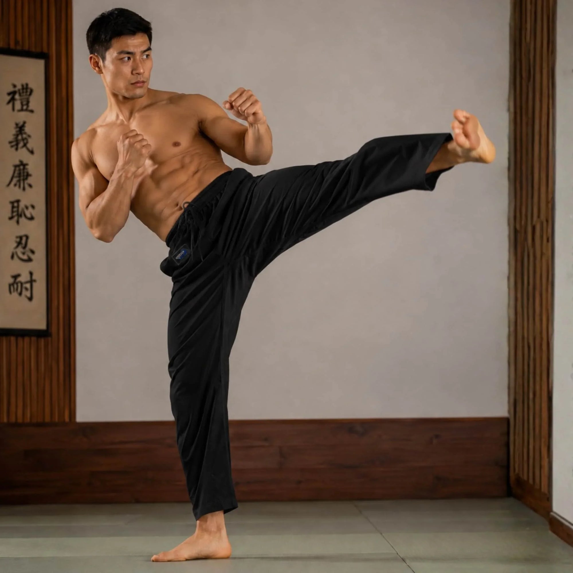 Pantaloni Arti Marziali Karate KungFu JuJitsu Judo Tai Chi