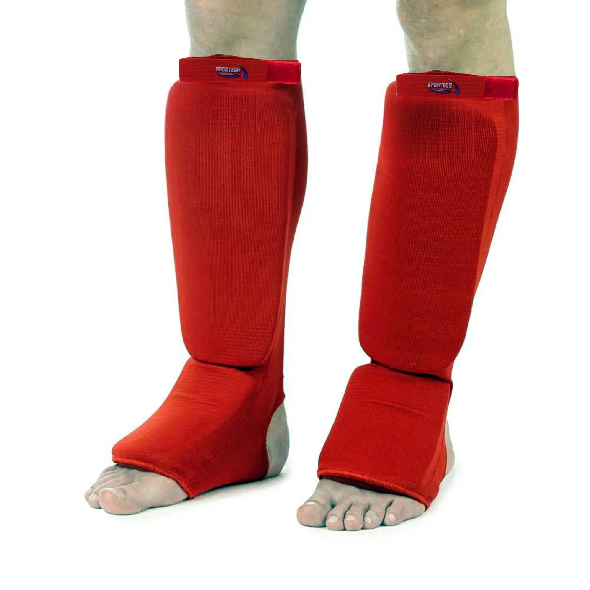 Paratibiapiede imbottito paratibia e parapiede Arti Marziali Muay Thai KickBoxing Karate MMA