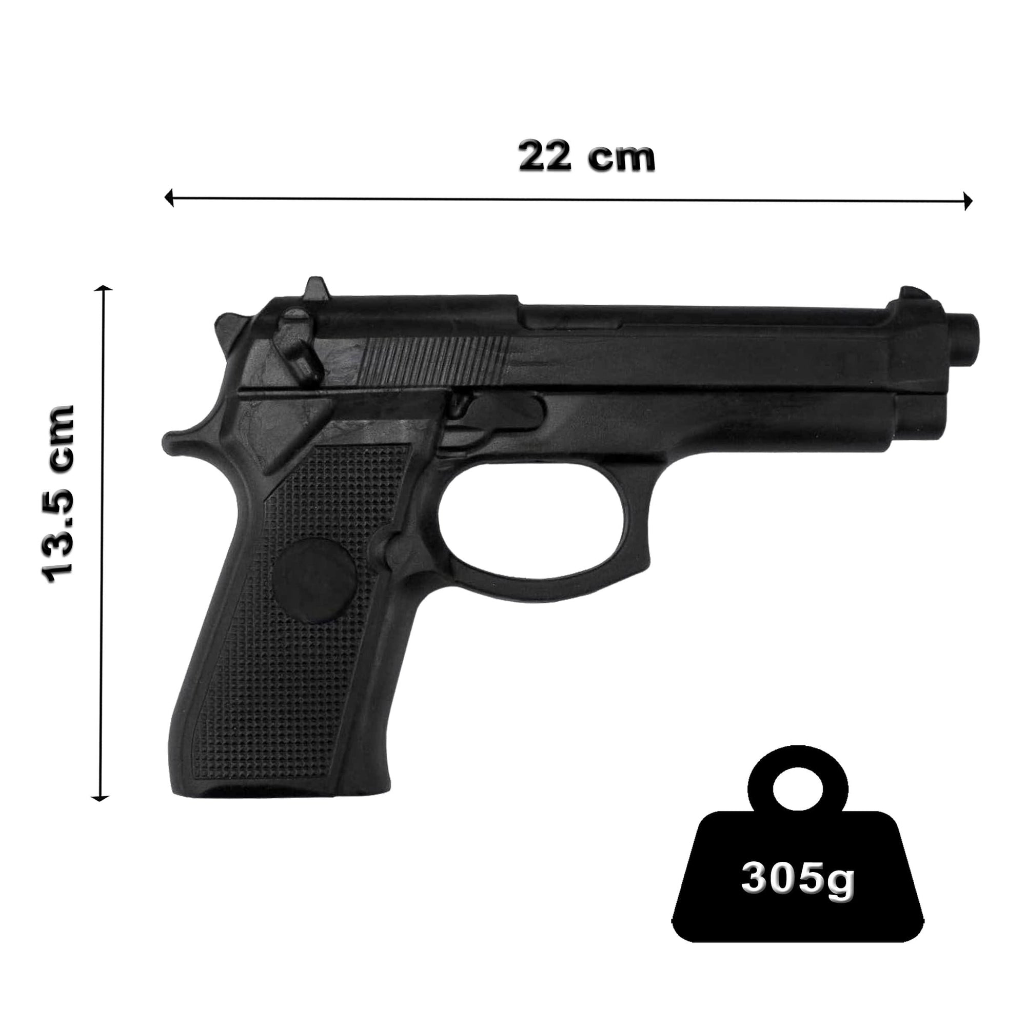 Pistola in gomma addestramento disarmo Arti Marziali Systema Krav Maga Hapkido Close Combat