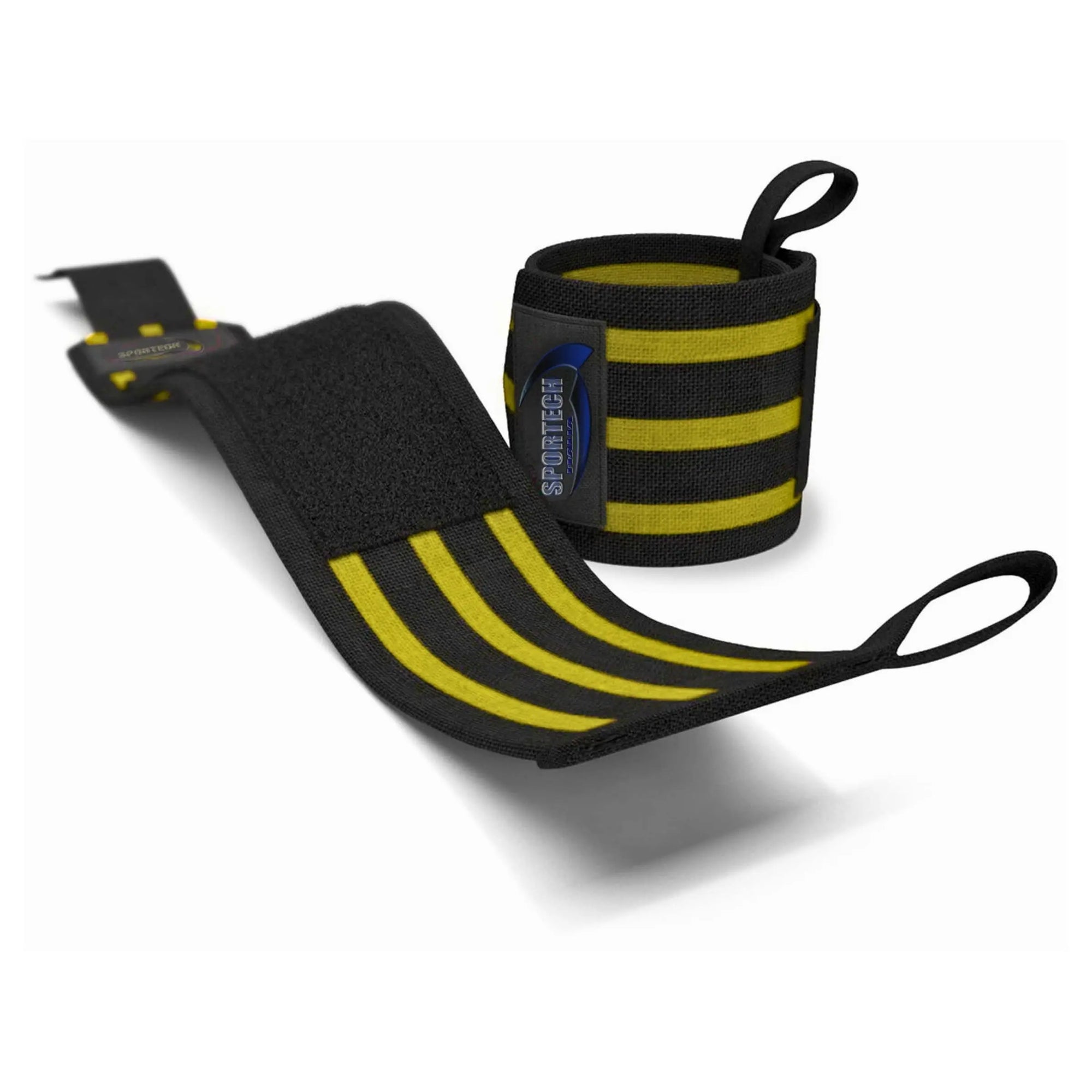 Polsiere Palestra Professionali polsini Straps Elastici per Grip Sollevamento Pesi allenamento Bodybuilding Crossfit Powerlifting