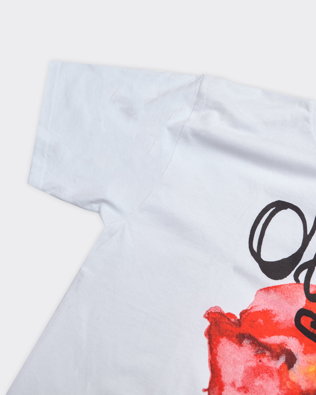 T-Shirt Watercolor Poppy Bianca