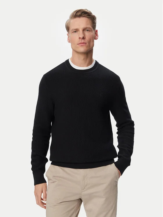 Calvin Klein maglioncino in cotone uomo LV04LF304G UB1 nero