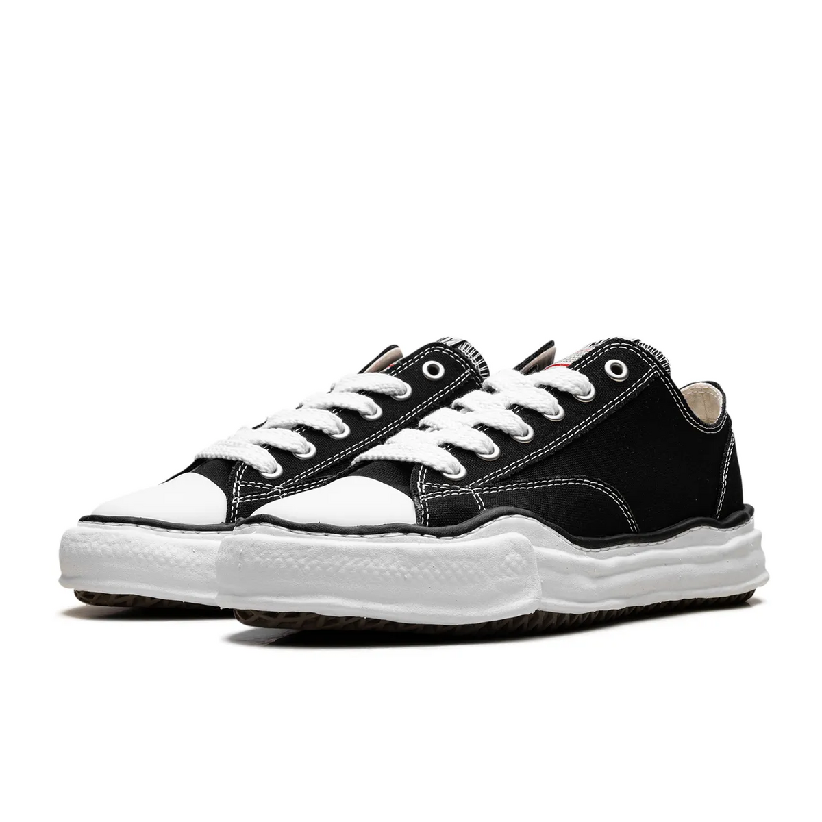 Maison Mihara Yasuhiro Peterson OG Sole Canvas Low Black