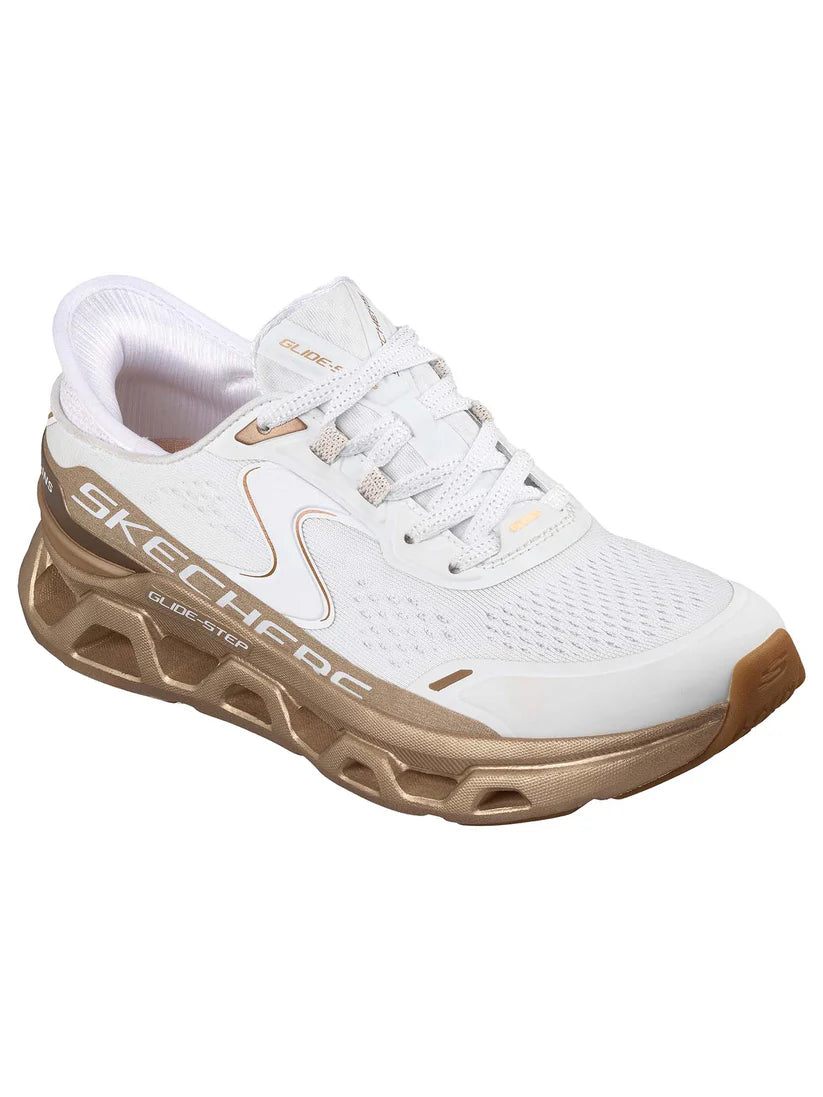 Skechers Slip-ins Glide-Step Altus 150514/WGD – Sneakers Donna Bianco