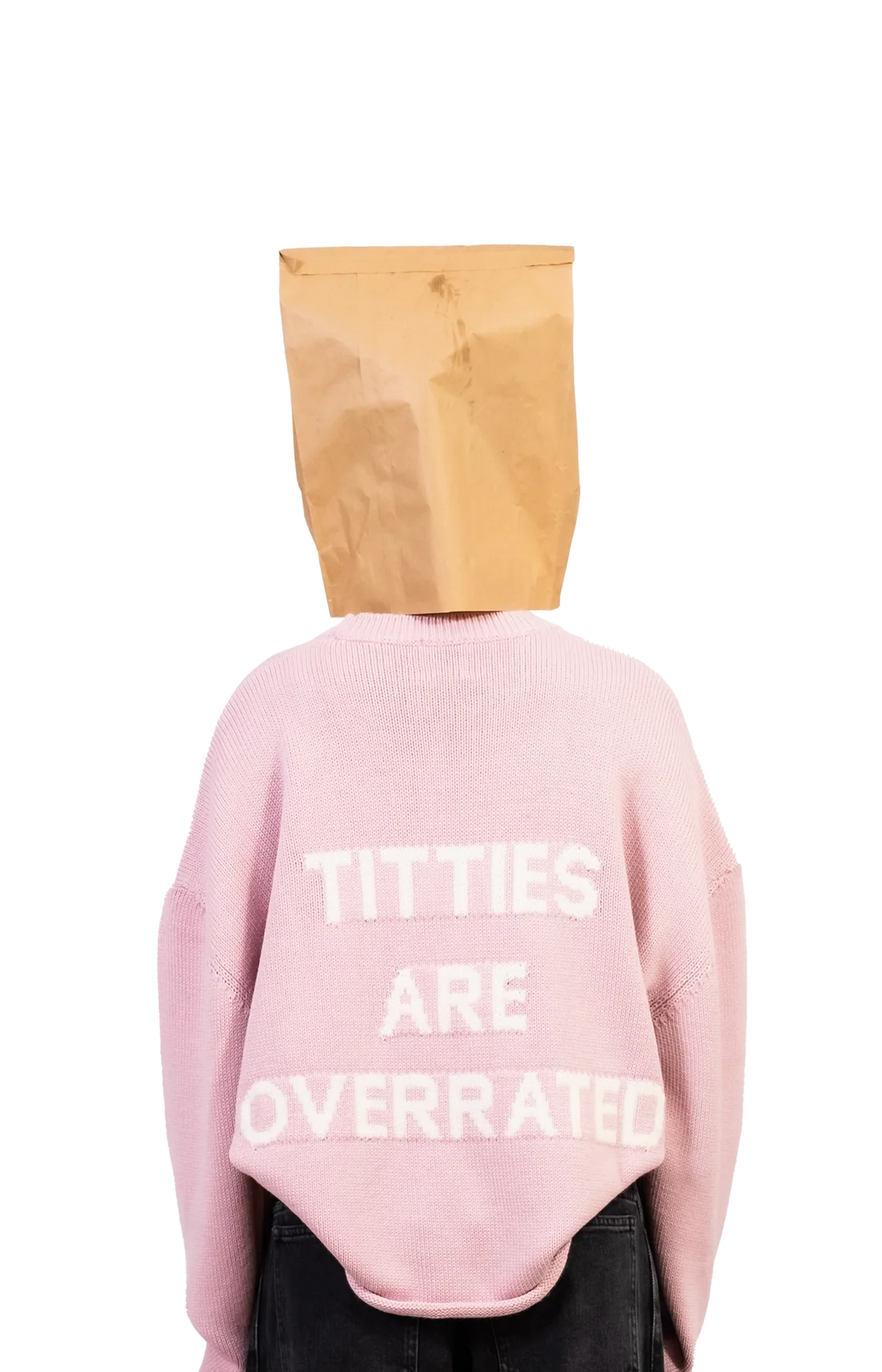 Titties Crop Sweater