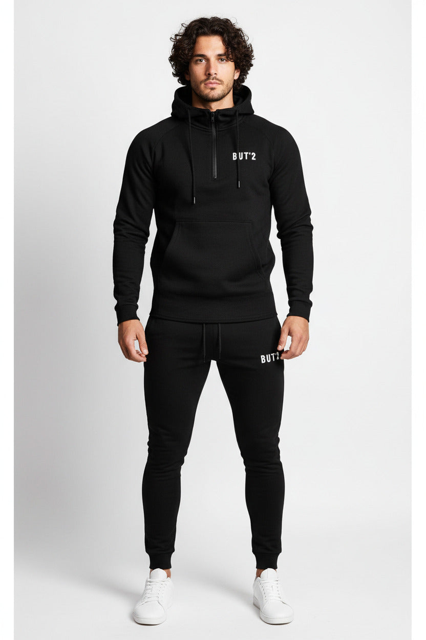 Tuta Sportiva Uomo con Cappuccio e Tascone Centrale Casual