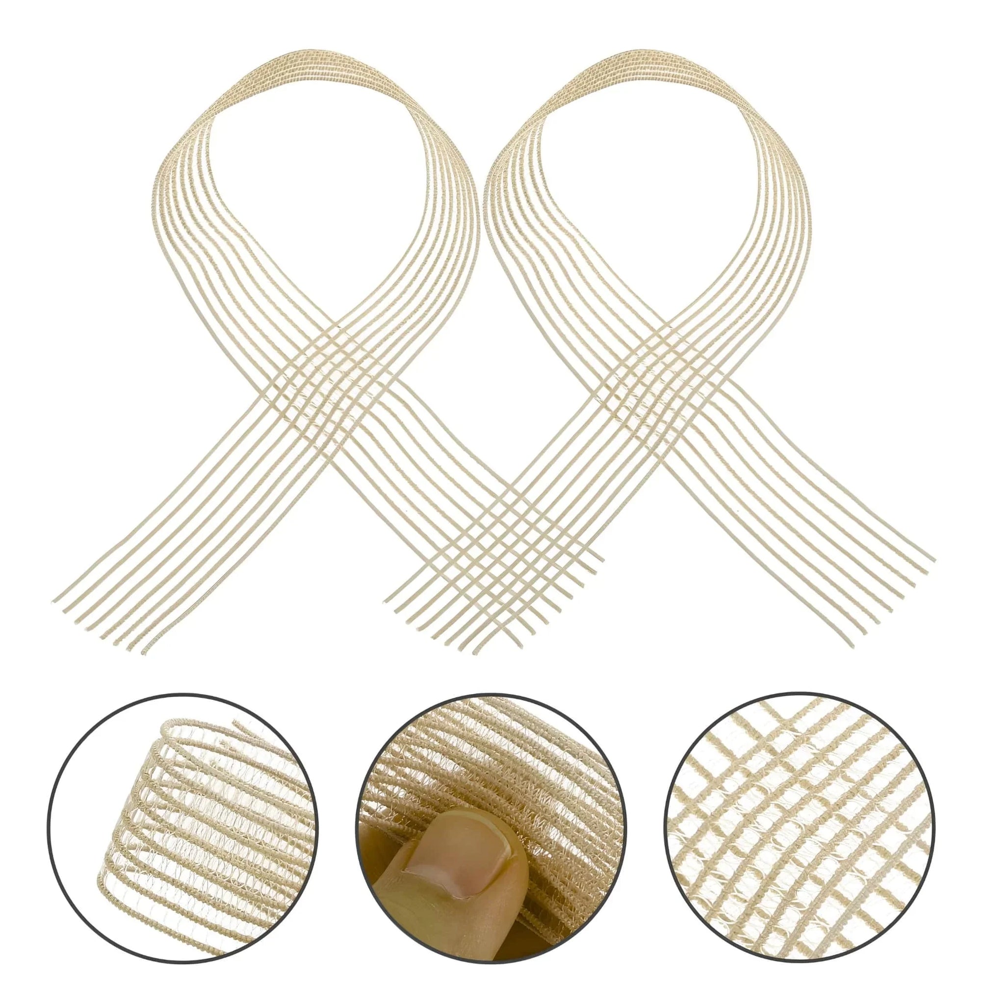 Nastro elasticizzato trasparente pretagliato per punte Danza Classica