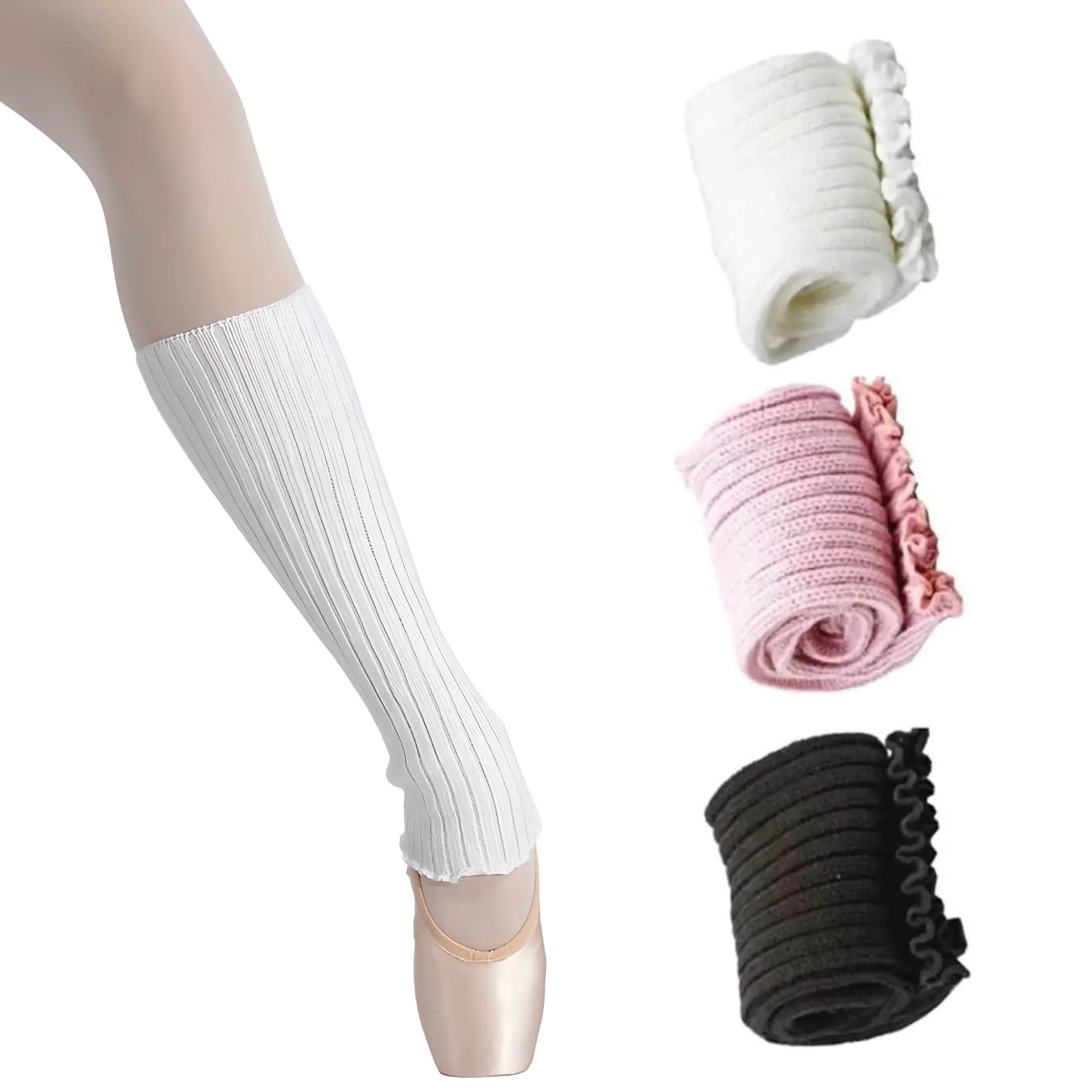 Scaldamuscoli Ballerine Danza Classica calzerotti con staffa