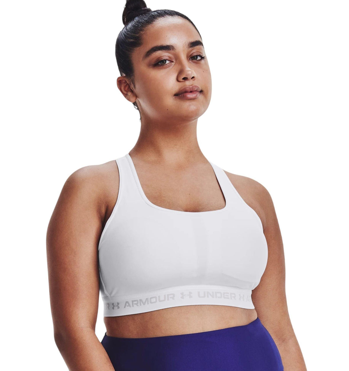 Top Mid Crossback Sport Donna White/Halo Gray