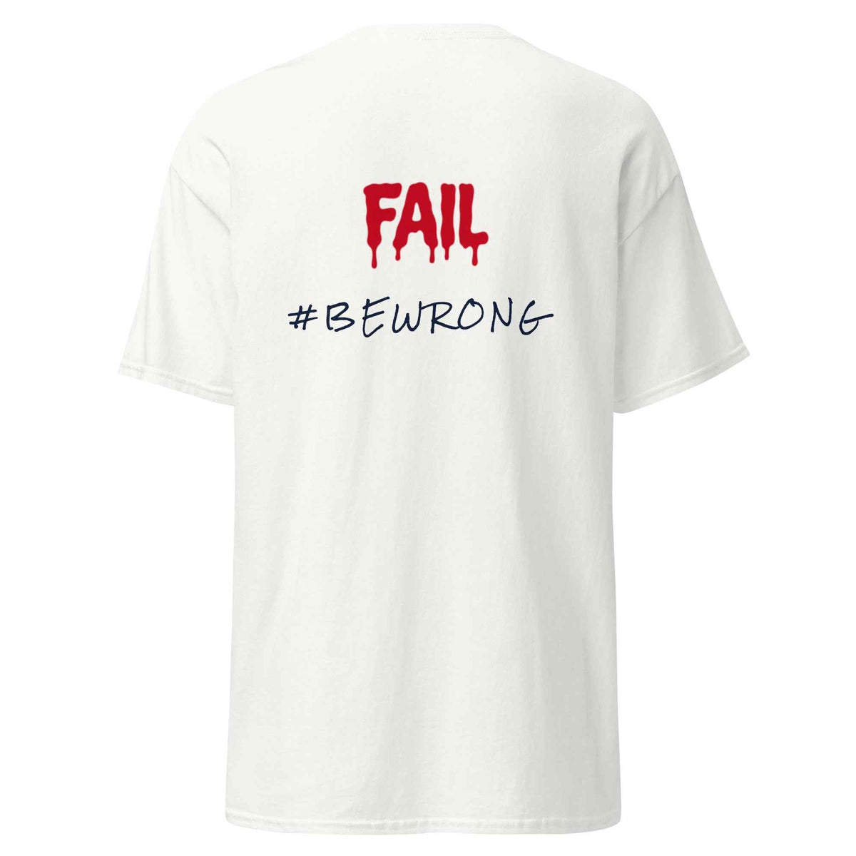 FAIL Streetwear T-shirt Classica Unisex Edison PRE799SUF Rosa Bianco Blu