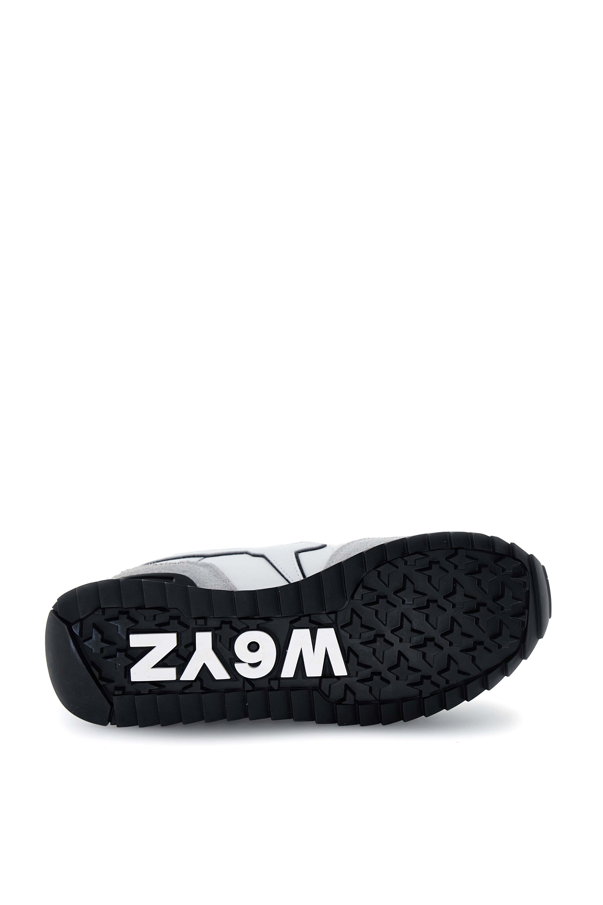 YAK-M. - Sneakers  in tessuto tecnico e suede - Bianco-Nero