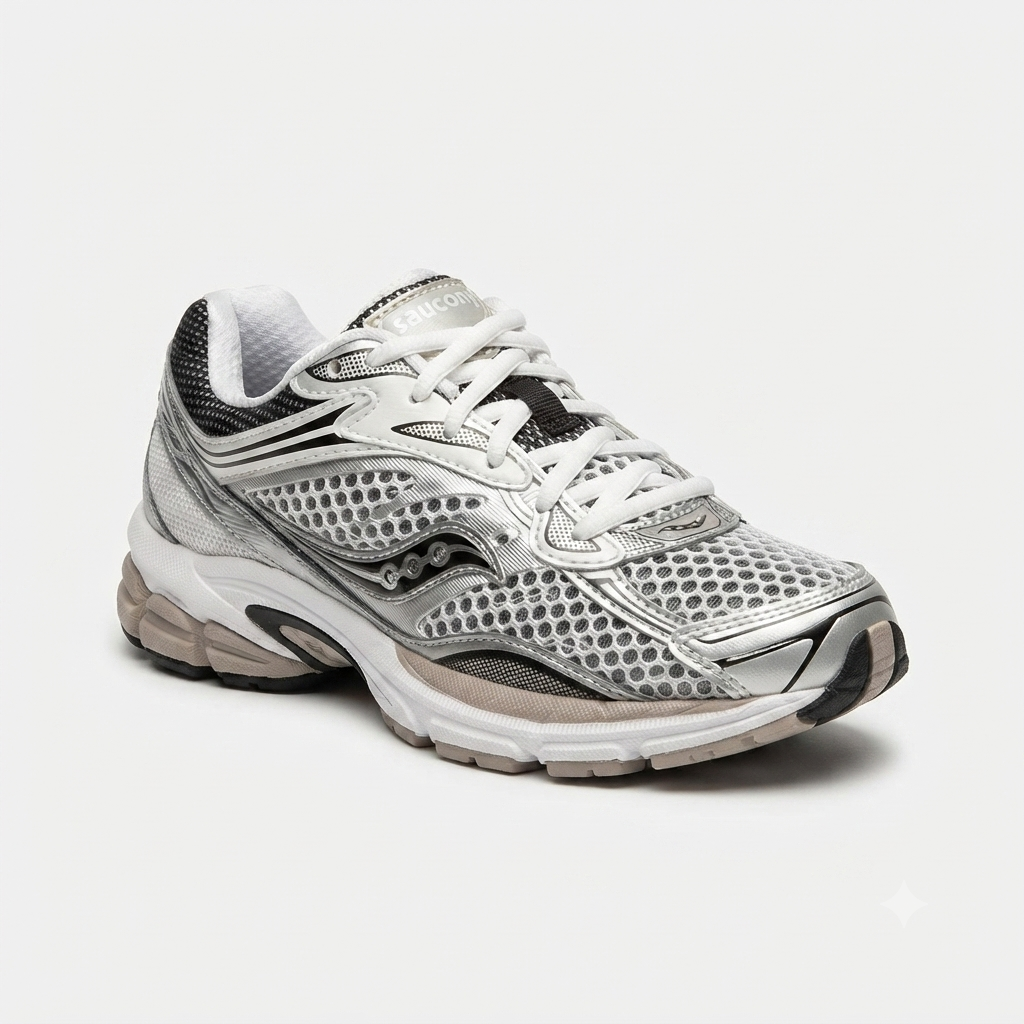 Saucony Scarpa sneakers da donna Progrid Omni 9 S101245-1097 bianca