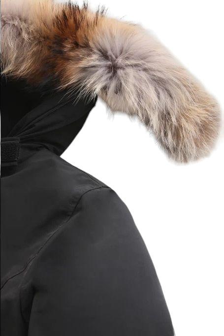 Woolrich Parka Donna Luxury Arctic Raccoon WOOLCFWWOU06523989 Blu Melton